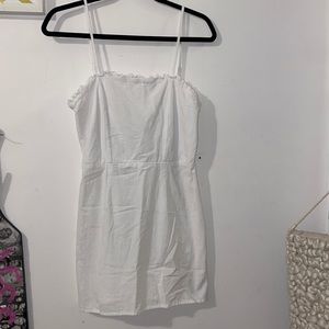 Never work Pacsun white mini dress